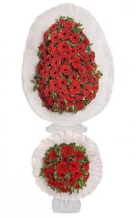 Çiftli Gerbera Çelenk