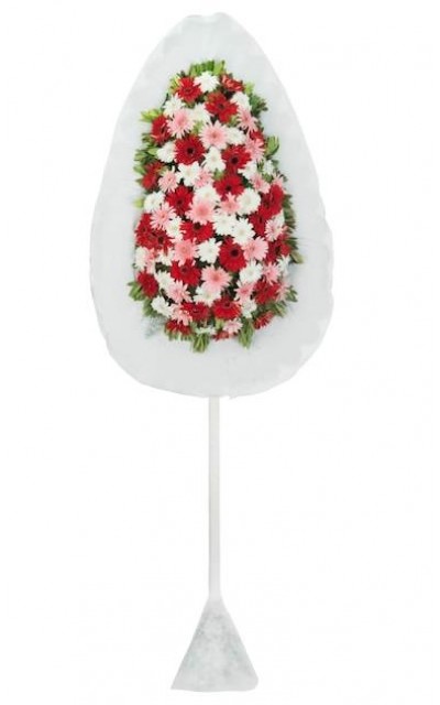 Karışık Gerbera Çelenk